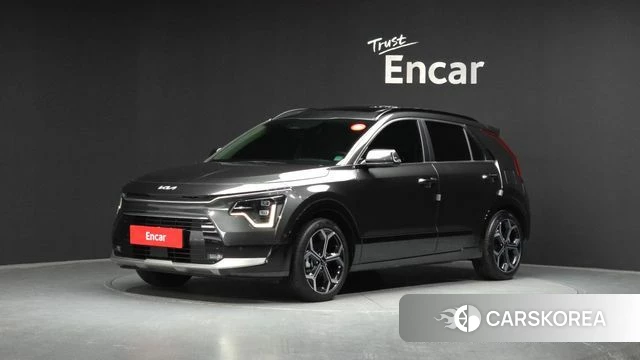 Kia Di Ol Nu Niro 2022 Серый из Кореи