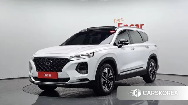 Hyundai Santa Fe TM 2019 Белый из Кореи