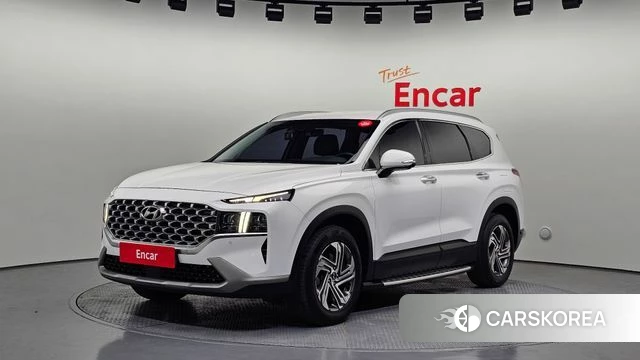 Hyundai The New Santa Fe 2021 Белый из Кореи