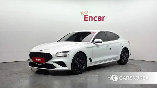 Genesis The New G70 2021 Белый из Кореи