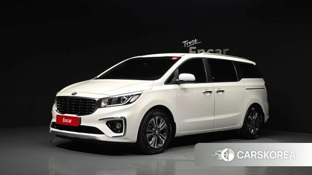 Kia The New Carnival 2019 Белый из Кореи