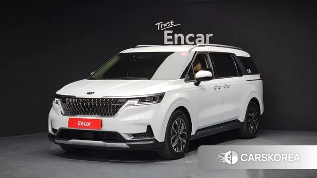 Kia Carnival 4th generation 2020 Белый из Кореи