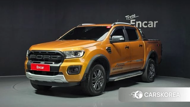 Ford Ranger 3rd Generation 2022 Оранжевый из Кореи