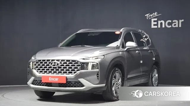 Hyundai The New Santa Fe 2023 Серый из Кореи