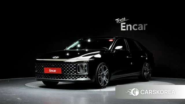 Hyundai Grandeur Hybrid (GN7) 2023 Черный из Кореи