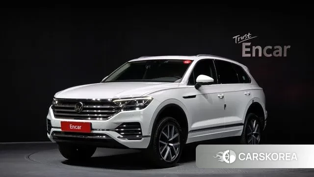 Volkswagen Touareg 3rd generation 2023 Белый из Кореи
