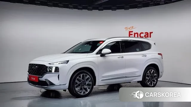 Hyundai The New Santa Fe 2020 Белый из Кореи