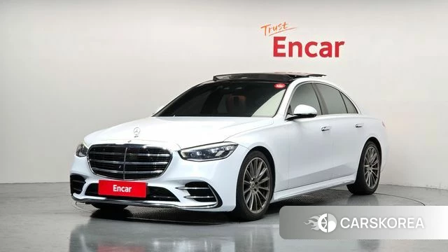 Mercedes-Benz S-Class W223 2023 Белый из Кореи