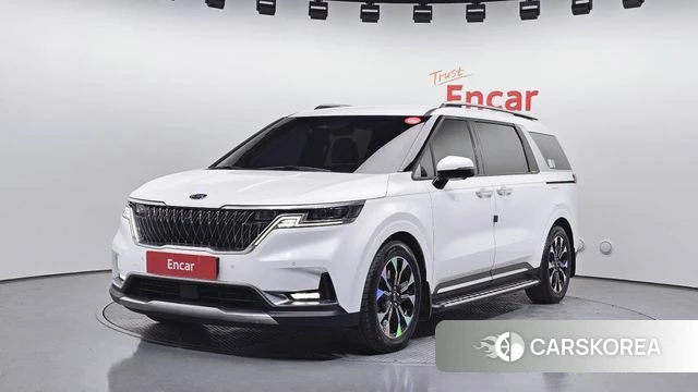 Kia Carnival 4th generation 2021 Белый из Кореи