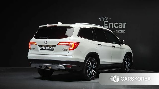 Honda Pilot 3rd generation 2019 Белый из Кореи