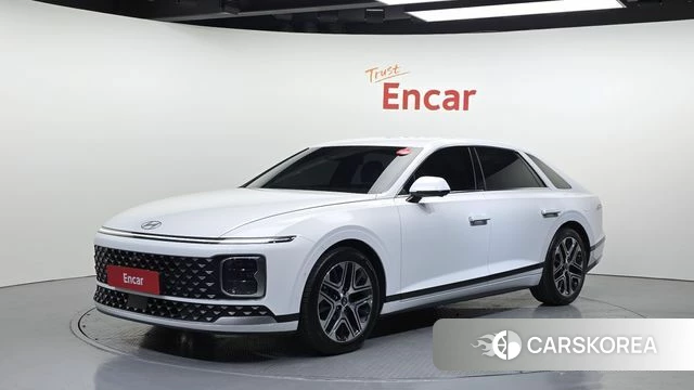 Hyundai Grandeur Hybrid (GN7) 2024 Белый из Кореи