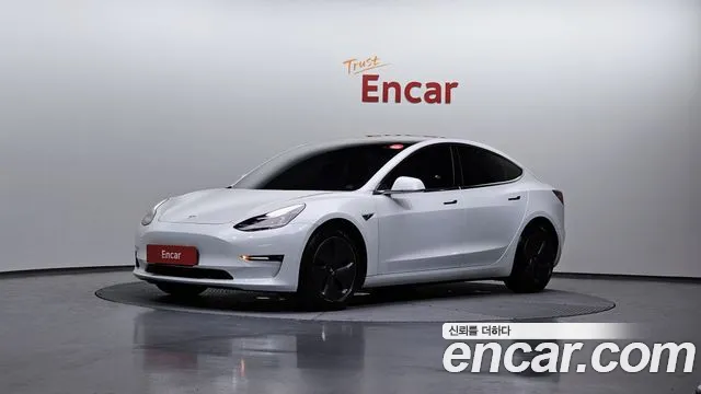 Tesla Model 3 2020 Белый из Кореи