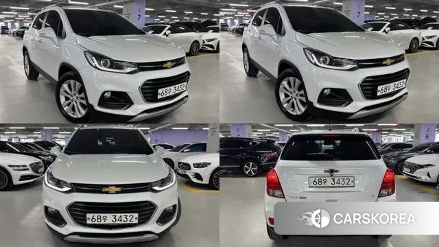 Chevrolet (GM Daewoo) The New Trax 2018 Белый из Кореи