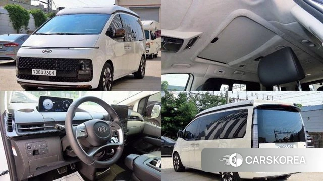 Hyundai Staria 2023 Белый из Кореи