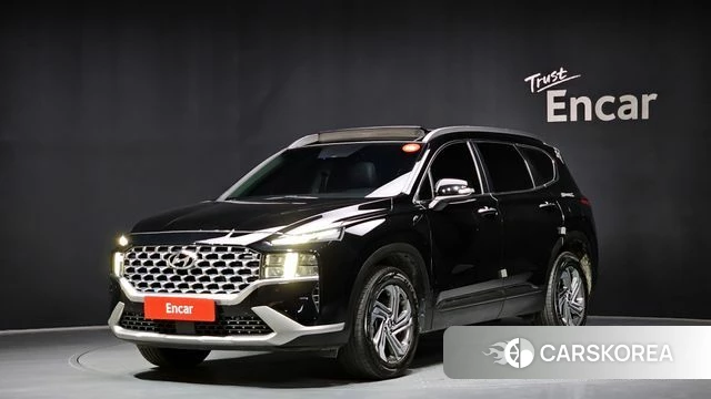 Hyundai The New Santa Fe 2021 Черный из Кореи