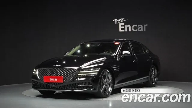 Genesis G80 (RG3) 2021 Черный из Кореи