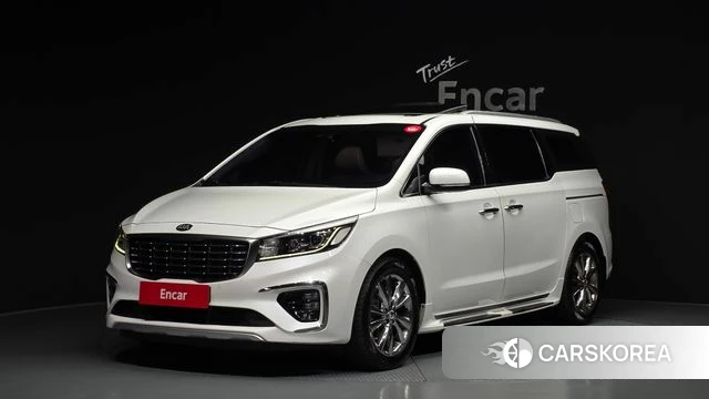 Kia The New Carnival 2019 Белый из Кореи