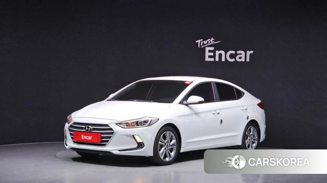 Hyundai Avante AD 2018 Белый из Кореи