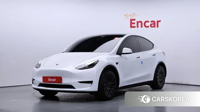 Tesla Model Y 2024 Белый из Кореи
