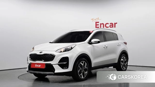 Kia Sportage The Bold 2018 Белый из Кореи