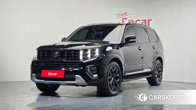 Kia Mohave Master 2021 Черный из Кореи