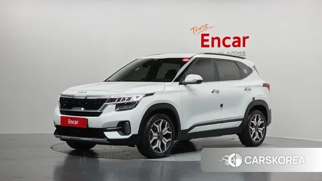 Kia Seltos 2022 Белый из Кореи