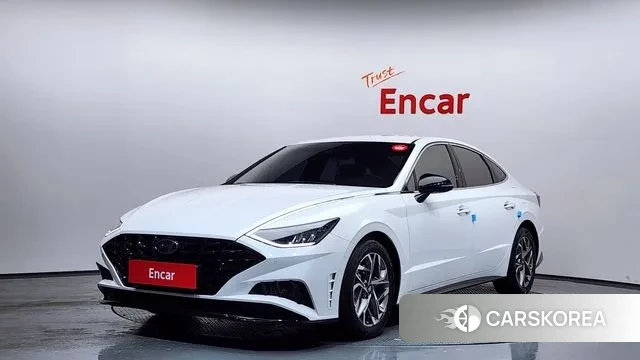 Hyundai Sonata (DN8) 2021 Белый из Кореи