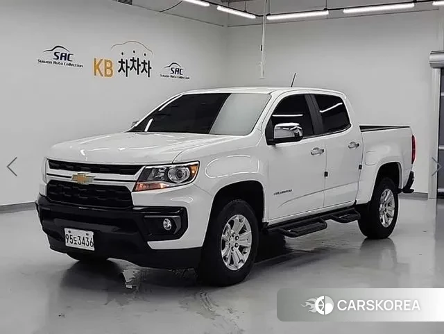 Chevrolet (GM Daewoo) Real New Colorado 2022 Белый из Кореи