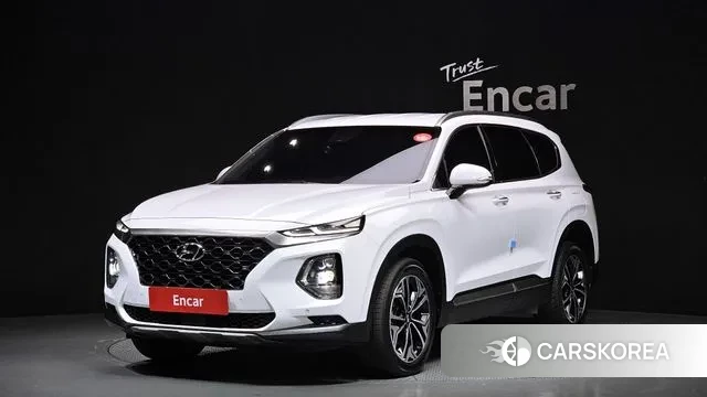 Hyundai Santa Fe TM 2018 Белый из Кореи