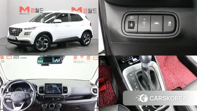 Hyundai Venue 2020 Белый из Кореи