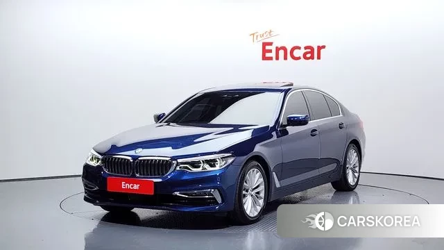 BMW 5 Series (G30) 2020 Синий из Кореи