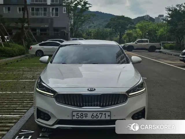Kia Come New K7 2018 Белый из Кореи