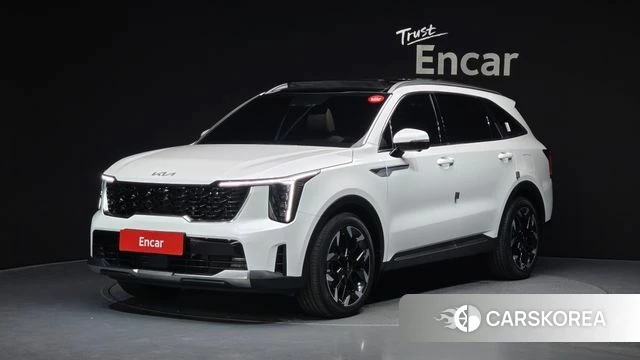Kia The New Sorento 4th Generation 2023 Белый из Кореи