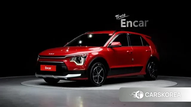Kia Di Ol Nu Niro 2022 Красный из Кореи