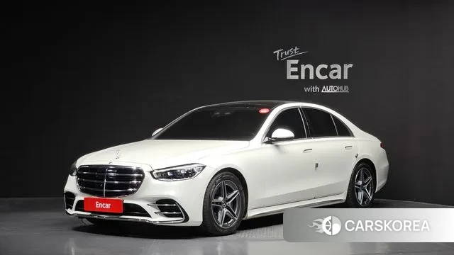 Mercedes-Benz S-Class W223 2022 Белый из Кореи