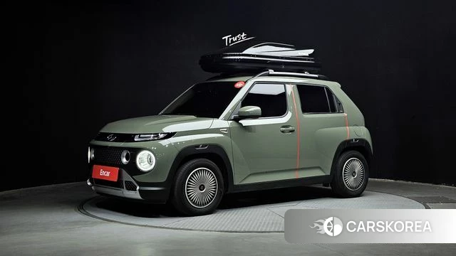 Hyundai Casper 2023 Темно-зеленый из Кореи