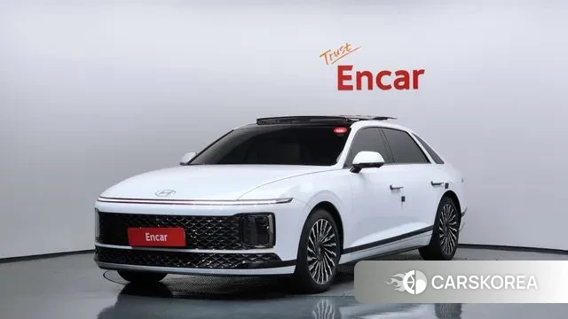 Hyundai Grandeur Hybrid (GN7) 2023 Белый из Кореи