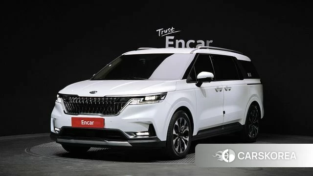 Kia Carnival 4th generation 2021 Белый из Кореи