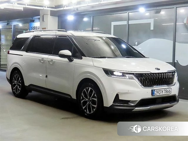Kia Carnival 4th generation 2021 Белый из Кореи