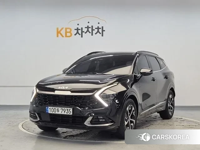 Kia Sportage 5th Generation Hybrid 2021 Черный из Кореи