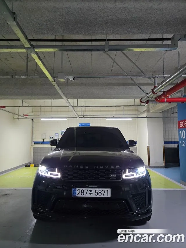 Land Rover Range Rover Sport 2nd Generation 2018 Черный из Кореи