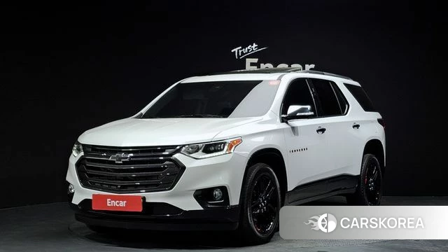 Chevrolet (GM Daewoo) Traverse 2021 Белый из Кореи