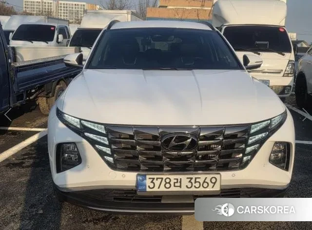 Hyundai Tucson (NX4) 2022 Белый из Кореи