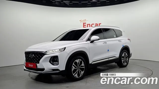 Hyundai Santa Fe TM 2018 Белый из Кореи