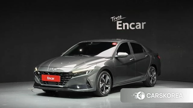 Hyundai Avante (CN7) 2021 Серый из Кореи