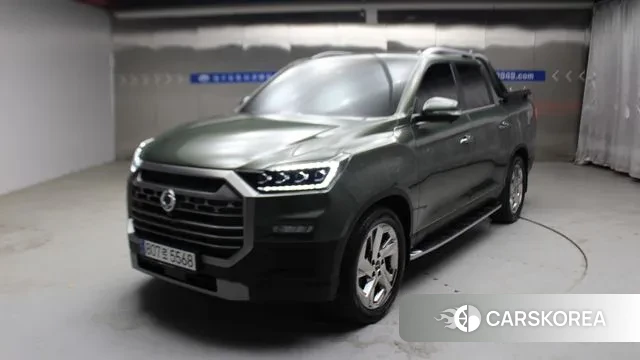 Ssangyong The New Rexton Sport 2024 Темно-зеленый из Кореи