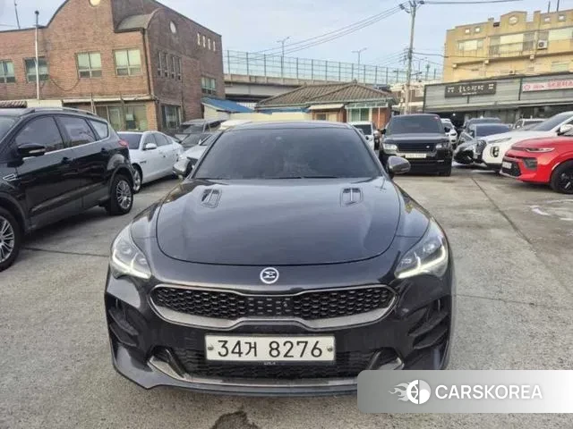 Kia Stinger 2018 Серый из Кореи