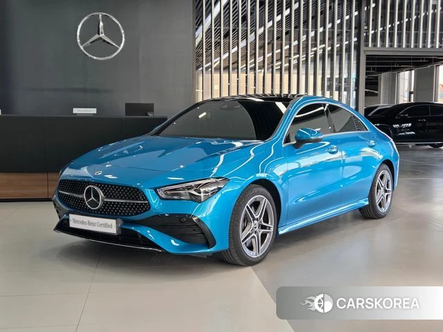 Mercedes-Benz CLA-Class C118 2024 Синий из Кореи