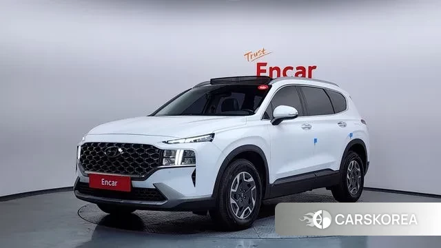 Hyundai The New Santa Fe 2022 Белый из Кореи
