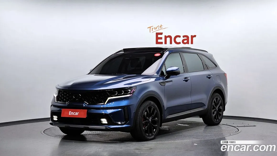 Kia Sorento 4th Generation 2020 Синий из Кореи